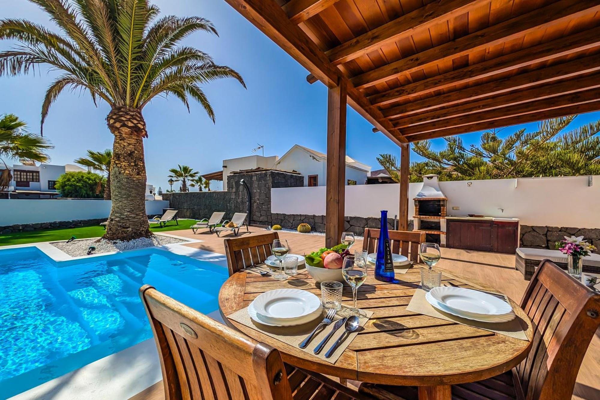 Villa Axular With Heated Private Pool Πλάγια Μπλάνκα Εξωτερικό φωτογραφία