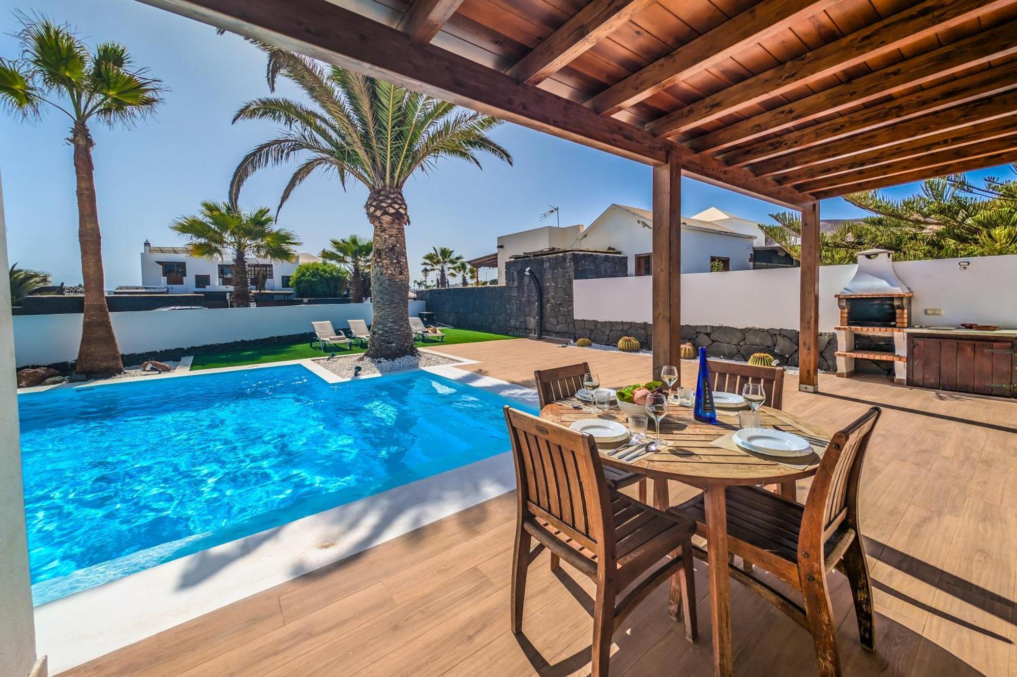 Villa Axular With Heated Private Pool Πλάγια Μπλάνκα Εξωτερικό φωτογραφία