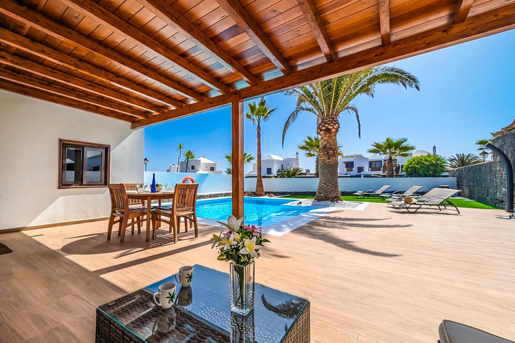 Villa Axular With Heated Private Pool Πλάγια Μπλάνκα Εξωτερικό φωτογραφία