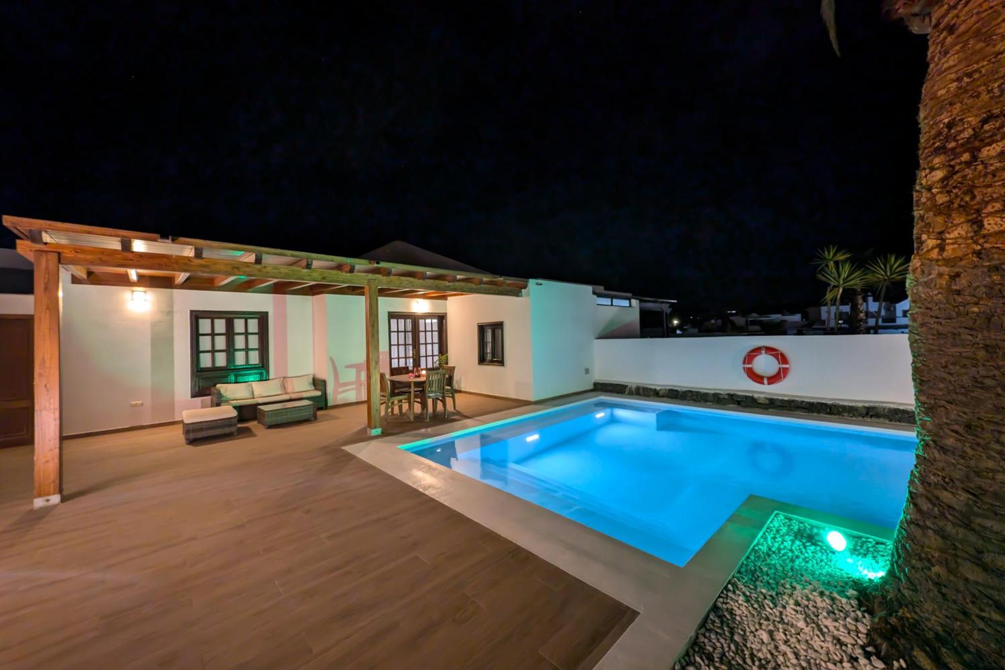 Villa Axular With Heated Private Pool Πλάγια Μπλάνκα Εξωτερικό φωτογραφία